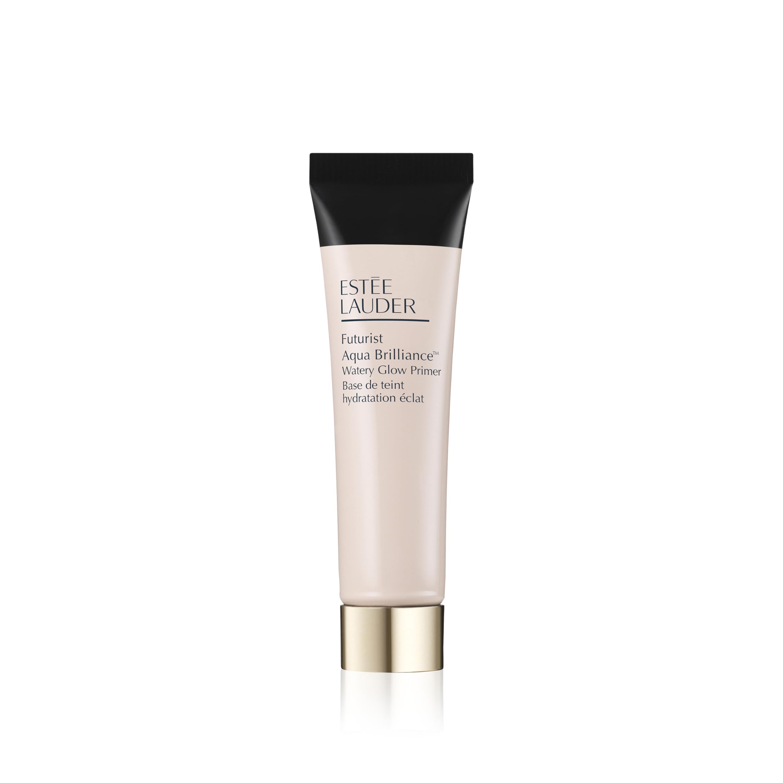 Estée Lauder front packaging showing the travel primer and brand benefit