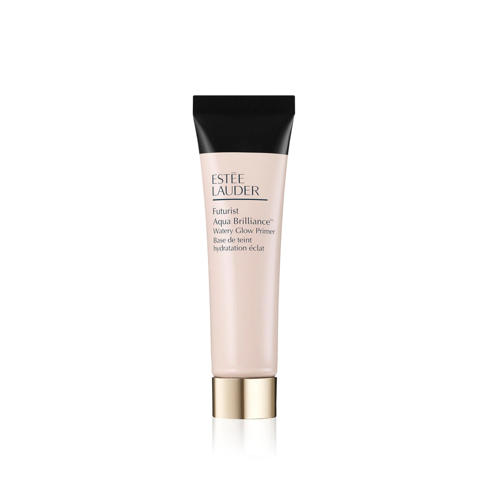 Estée Lauder front packaging showing the travel primer and brand benefit