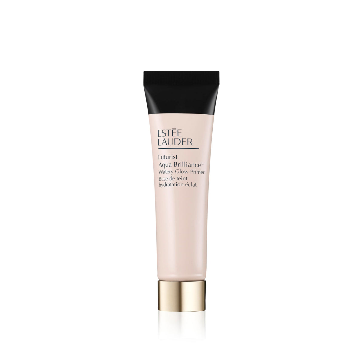 Estée Lauder front packaging showing the travel primer and brand benefit