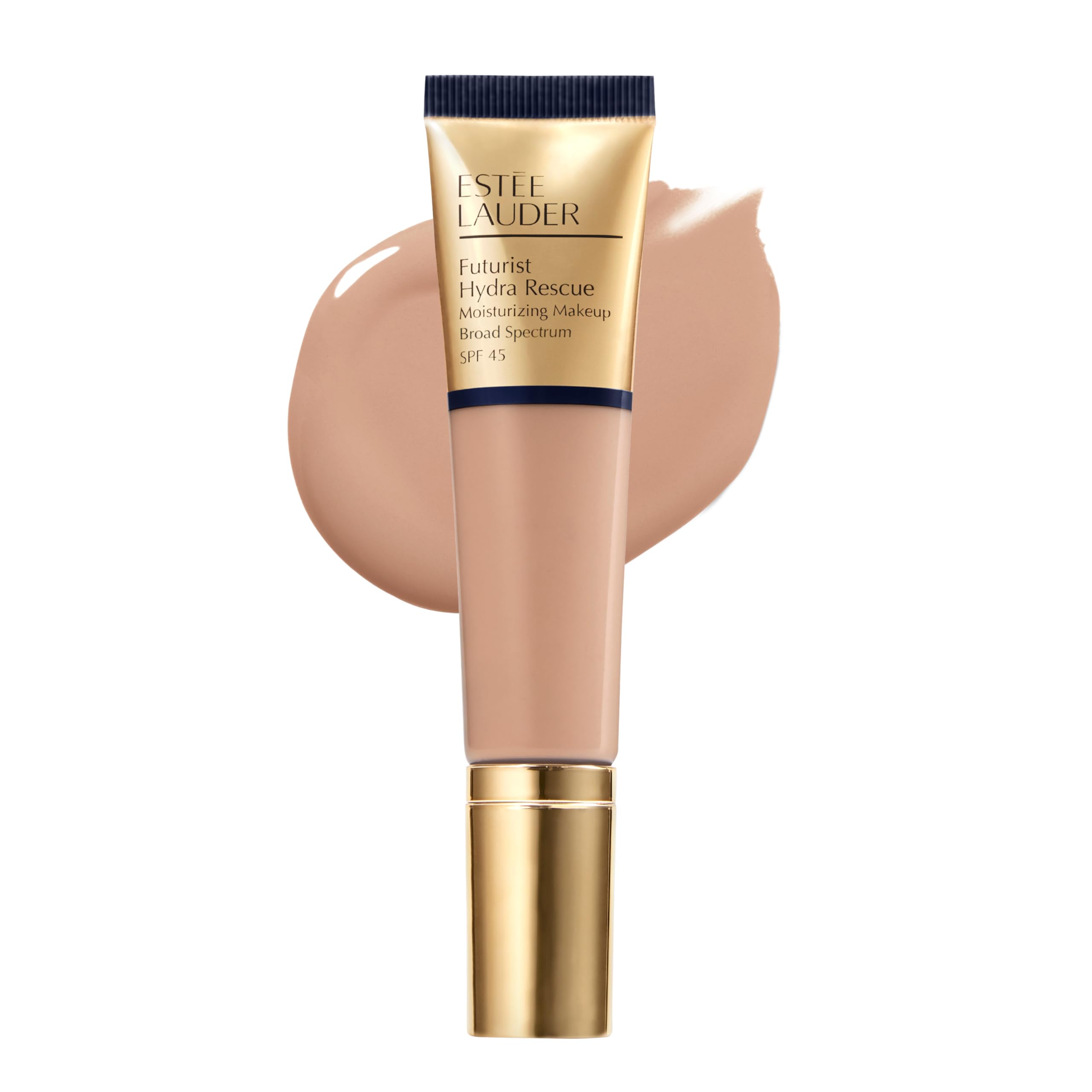 Estée Lauder front packaging showing bottle and branding, promotes elegant protection