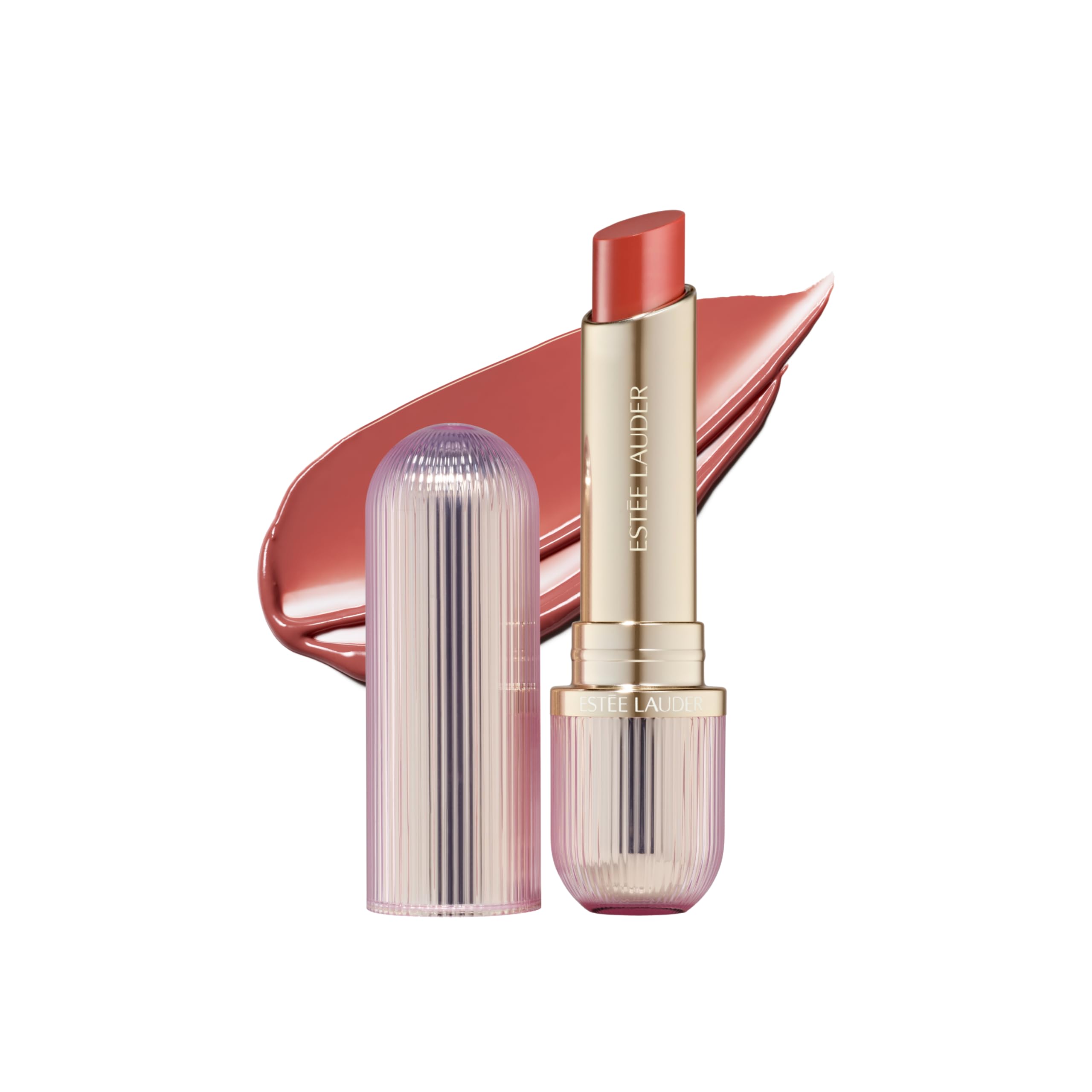 Estée Lauder front packaging showing product branding and elegant design benefit: recognizability