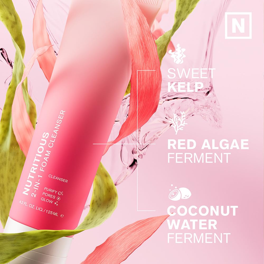 Estée Lauder tube with recycled packaging label showcasing sustainability
