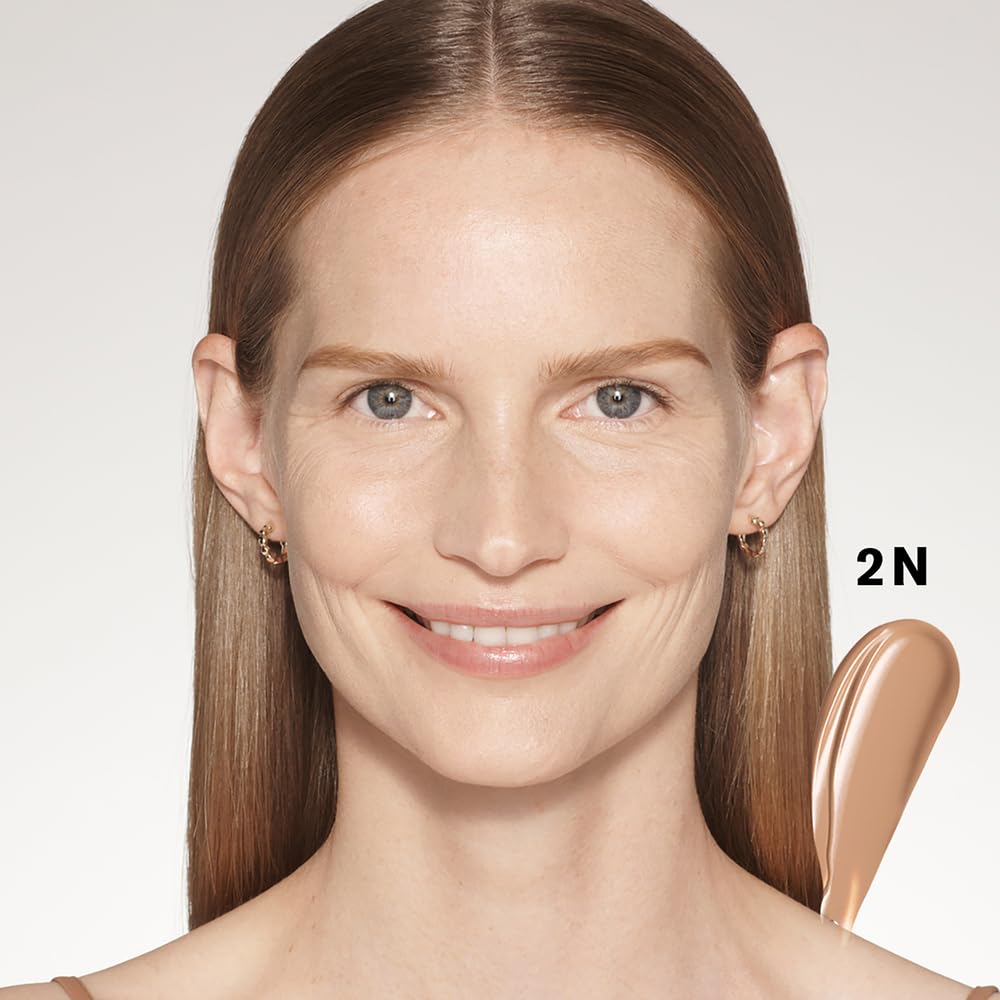 Estée Lauder product held in hand during application illustrating effortless blending benefit