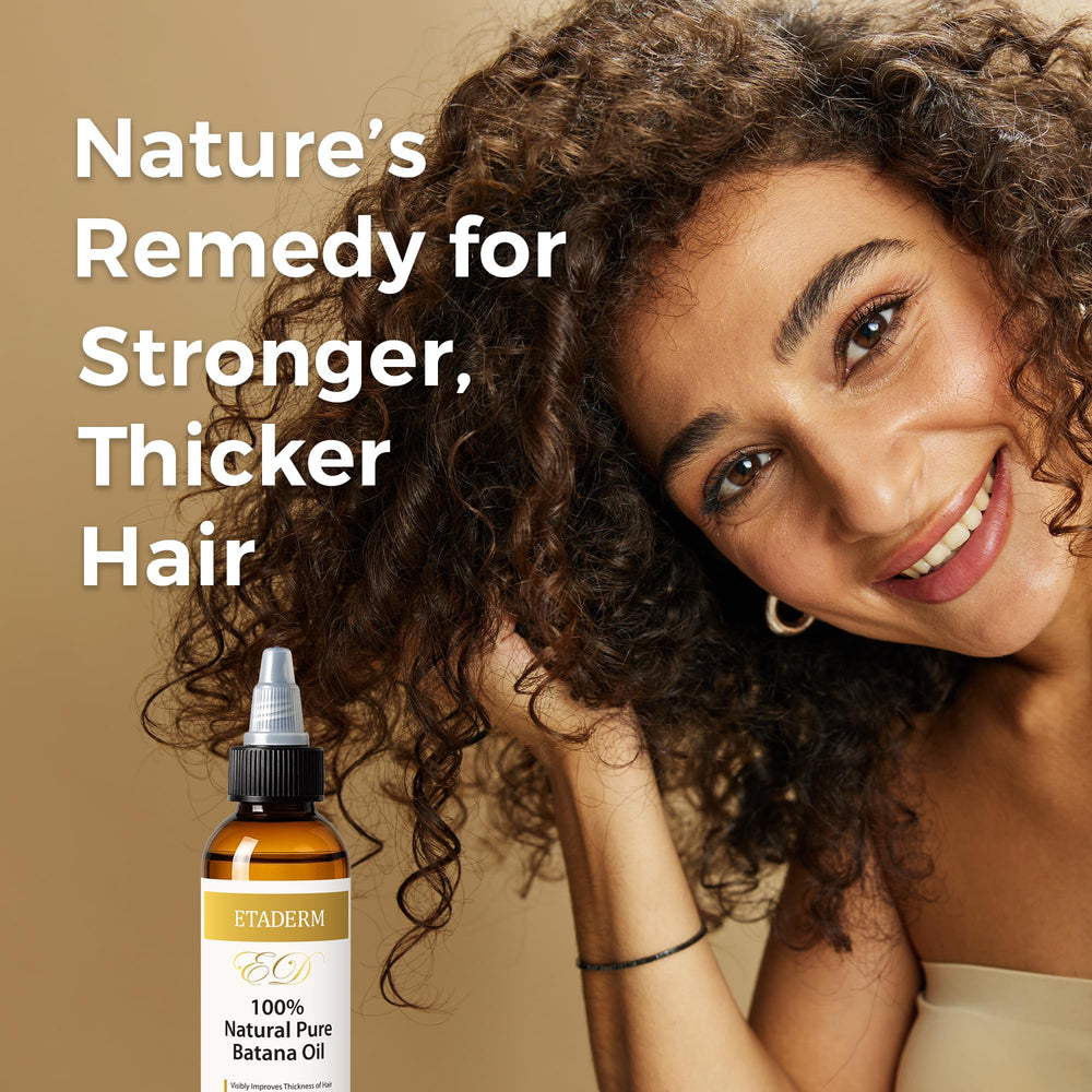 ETADERM hair wrapped for oil mask showing deep-conditioning benefit