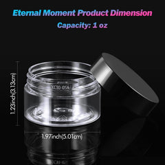 Eternal Moment close-up of screw lid with foam liner demonstrating airtight seal
