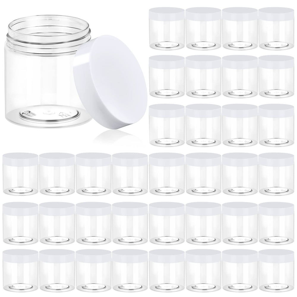 Eternal Moment front view of 36-pack clear jars showing neat bulk packaging and benefit of organized storage
