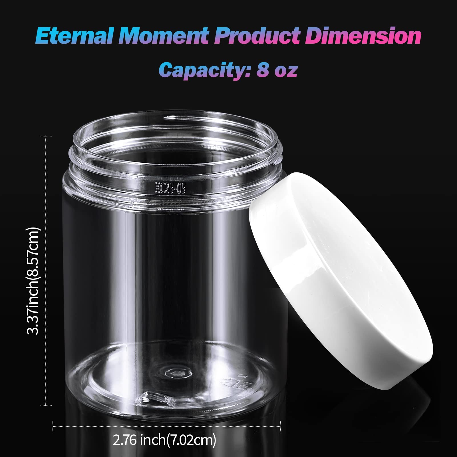 Eternal Moment close-up of screw lid with foam liner ensuring leak-resistant seal