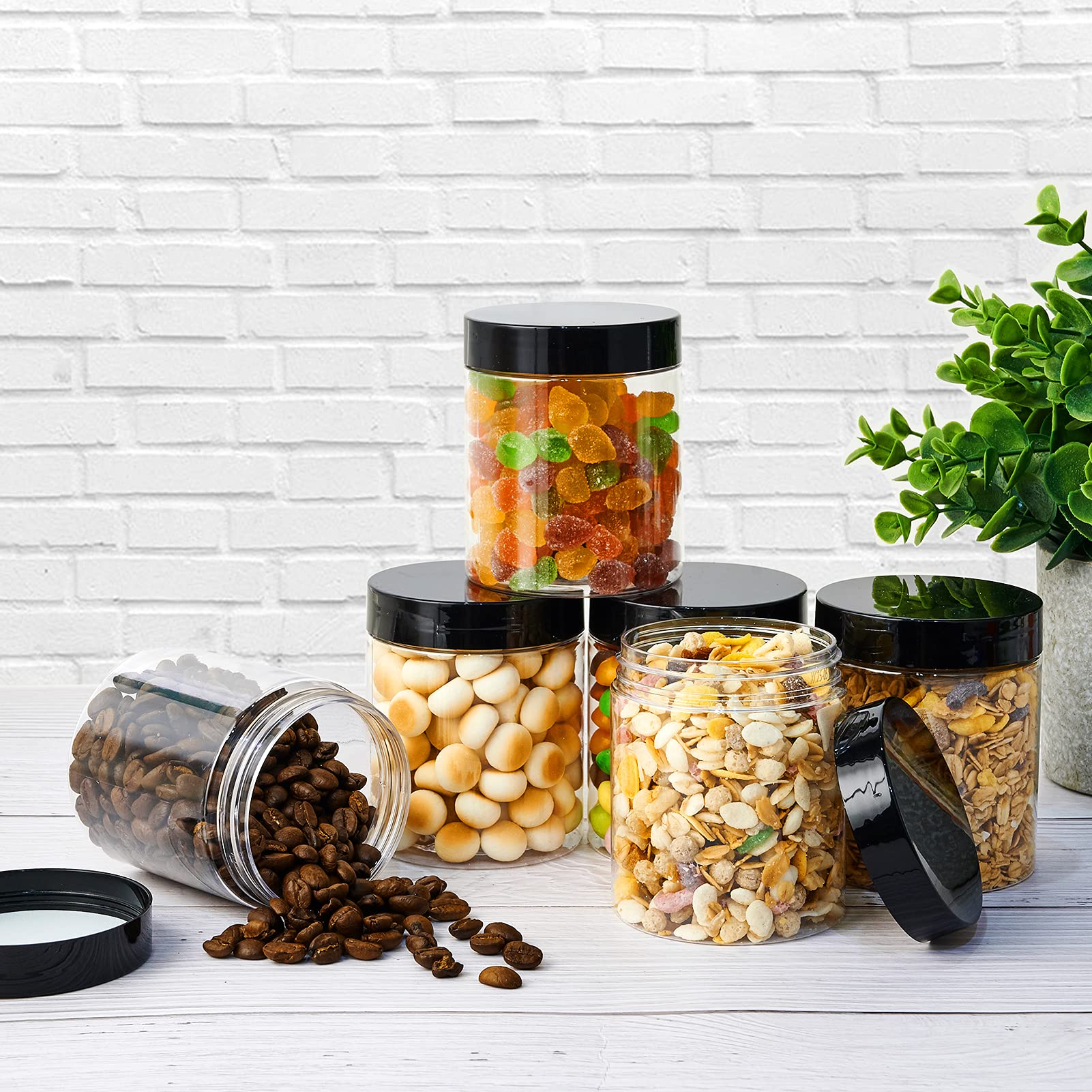 Eternal Moment jars on a crafting table showcasing labeling and DIY uses