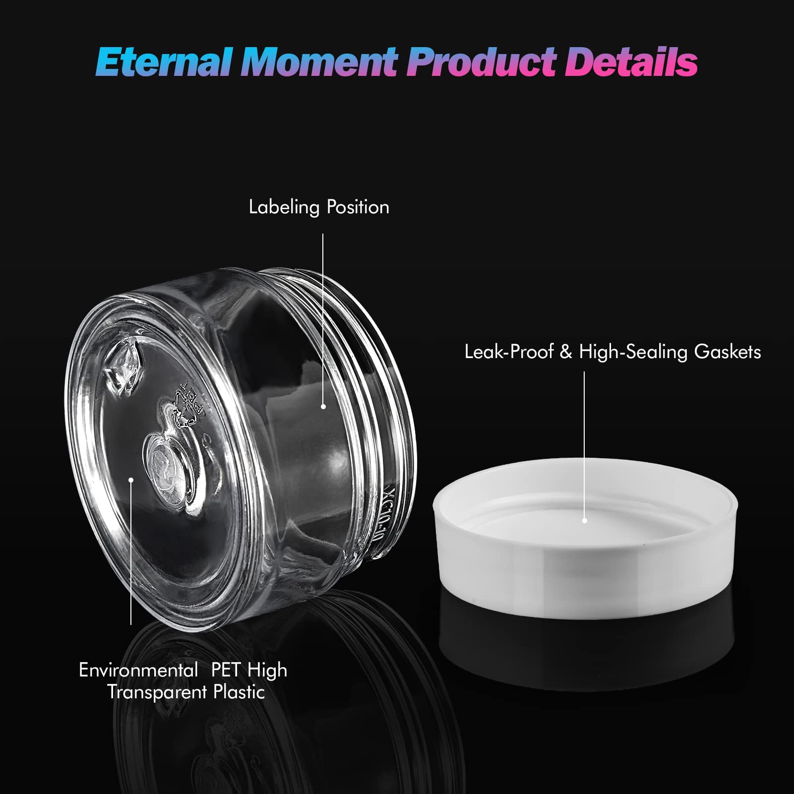 Eternal Moment lid interior foam seal detail providing airtight protection
