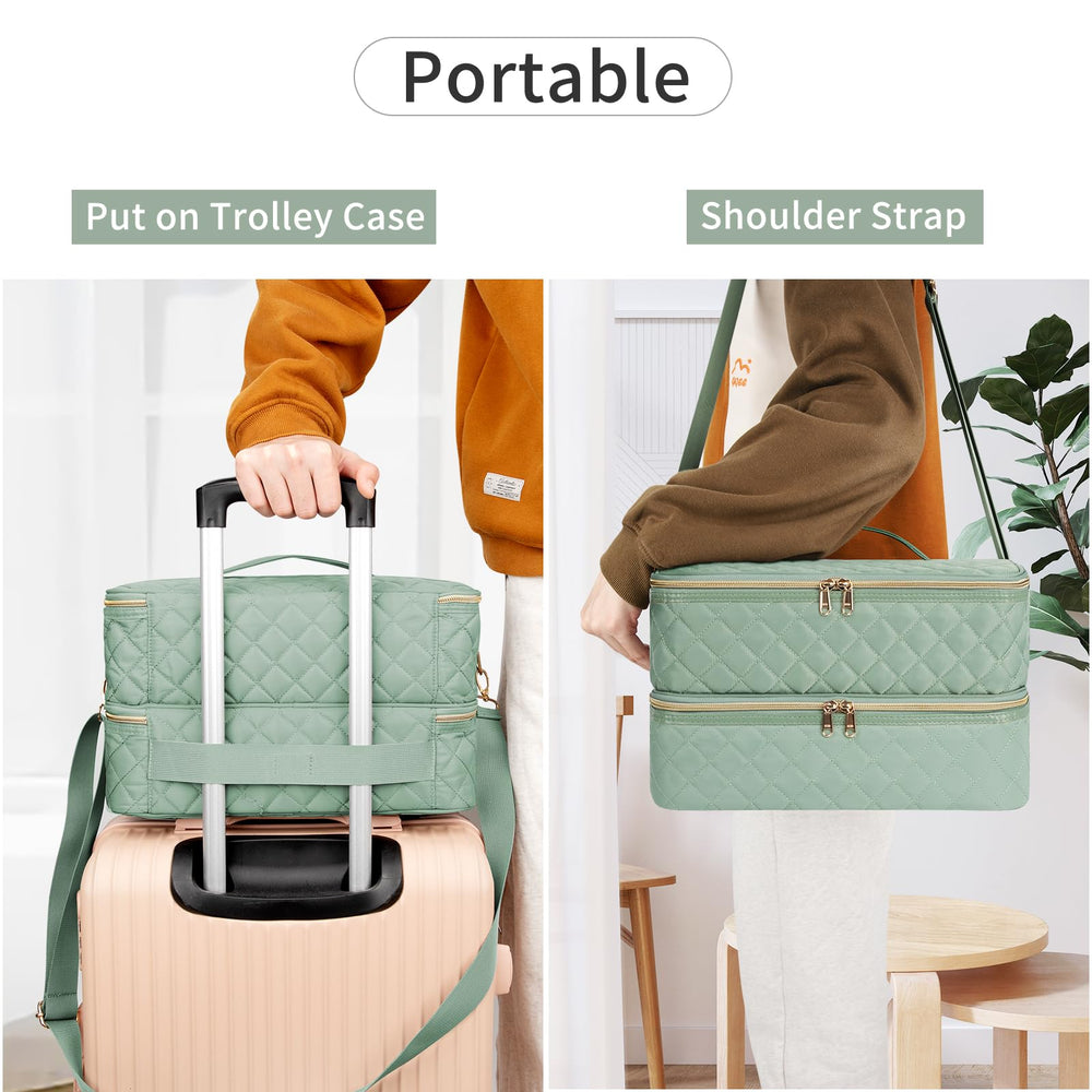 Ethereal size comparison with hand, compact travel-friendly dimensions