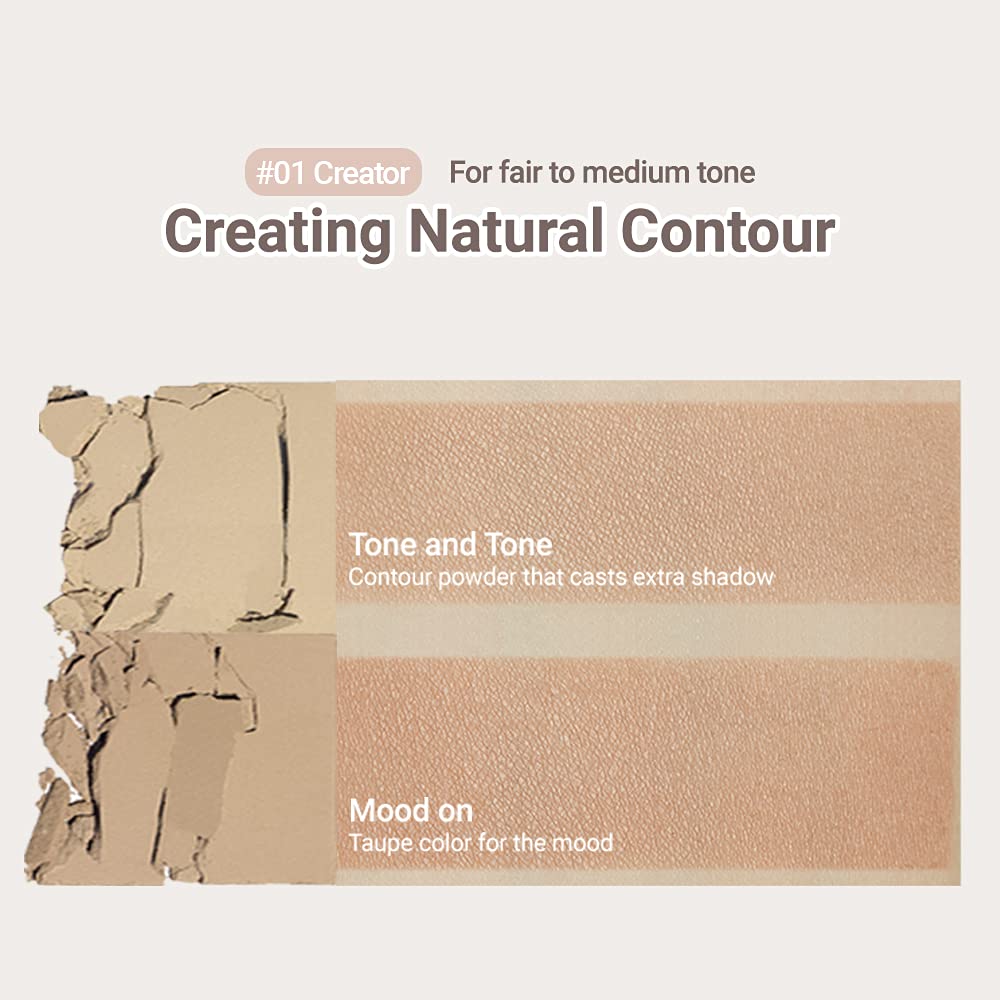 ETUDE contour brush detail highlighting bristles for precise, even application