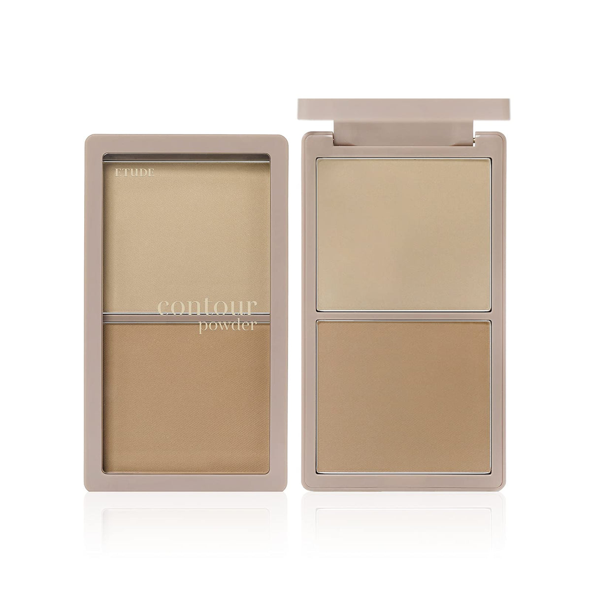 ETUDE contour palette front view showing compact design and travel-ready benefit