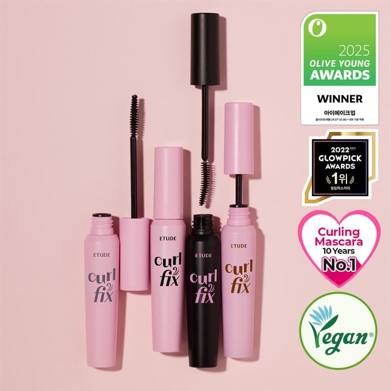 ETUDE packaging label close-up showing awards and product claims for trust benefit