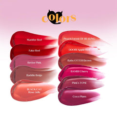 ETUDE texture swipe of Better Pink showing smooth blendable formula and hydration