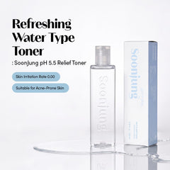 ETUDE SoonJung texture pouring water-like toner for fast absorption benefit