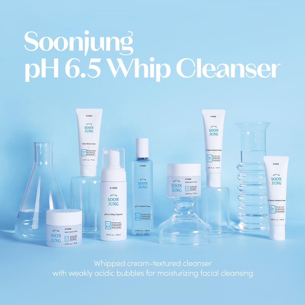 ETUDE bottle staged in bathroom to show calming daily routine