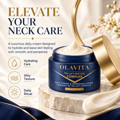 ETUIH Olavita cream texture close-up showing smooth, hydrating finish