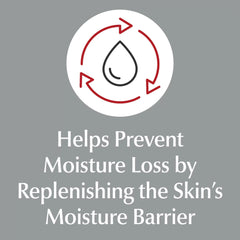 Applying Eucerin cream to dry hand to demonstrate immediate soothing and softening