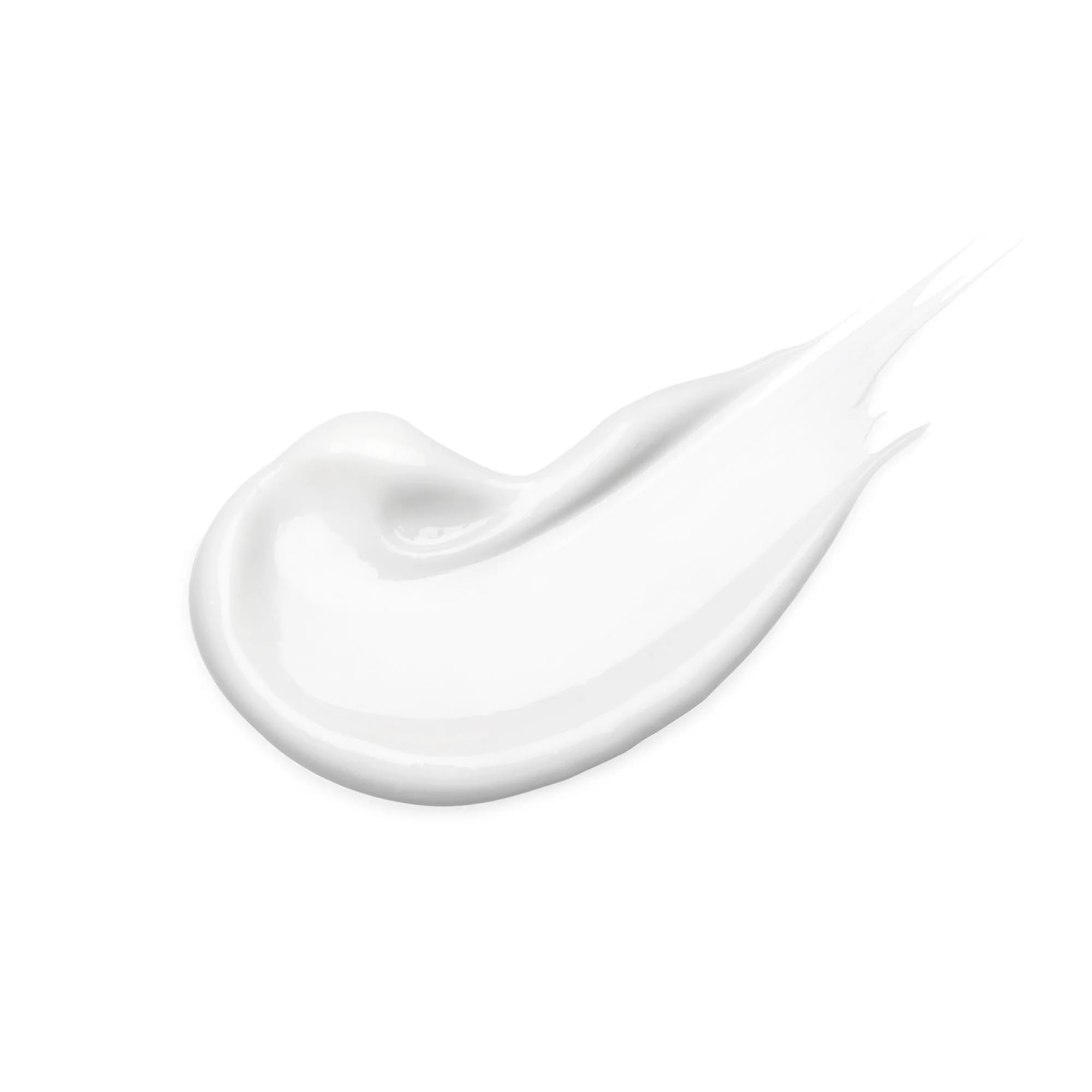 Eucerin jar open to show creamy texture and quick-absorbing feel for smooth skin