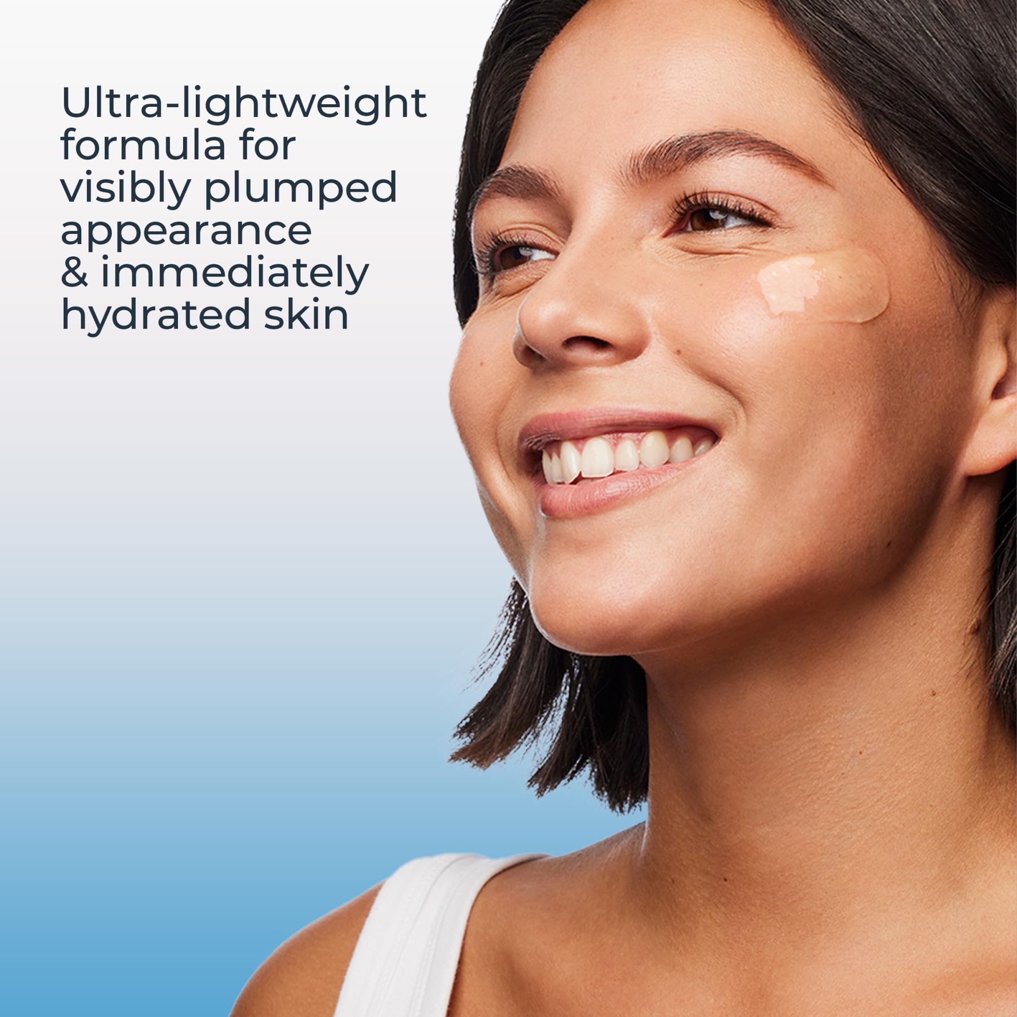 Eucerin serum paired with night cream illustrating overnight hydration benefit