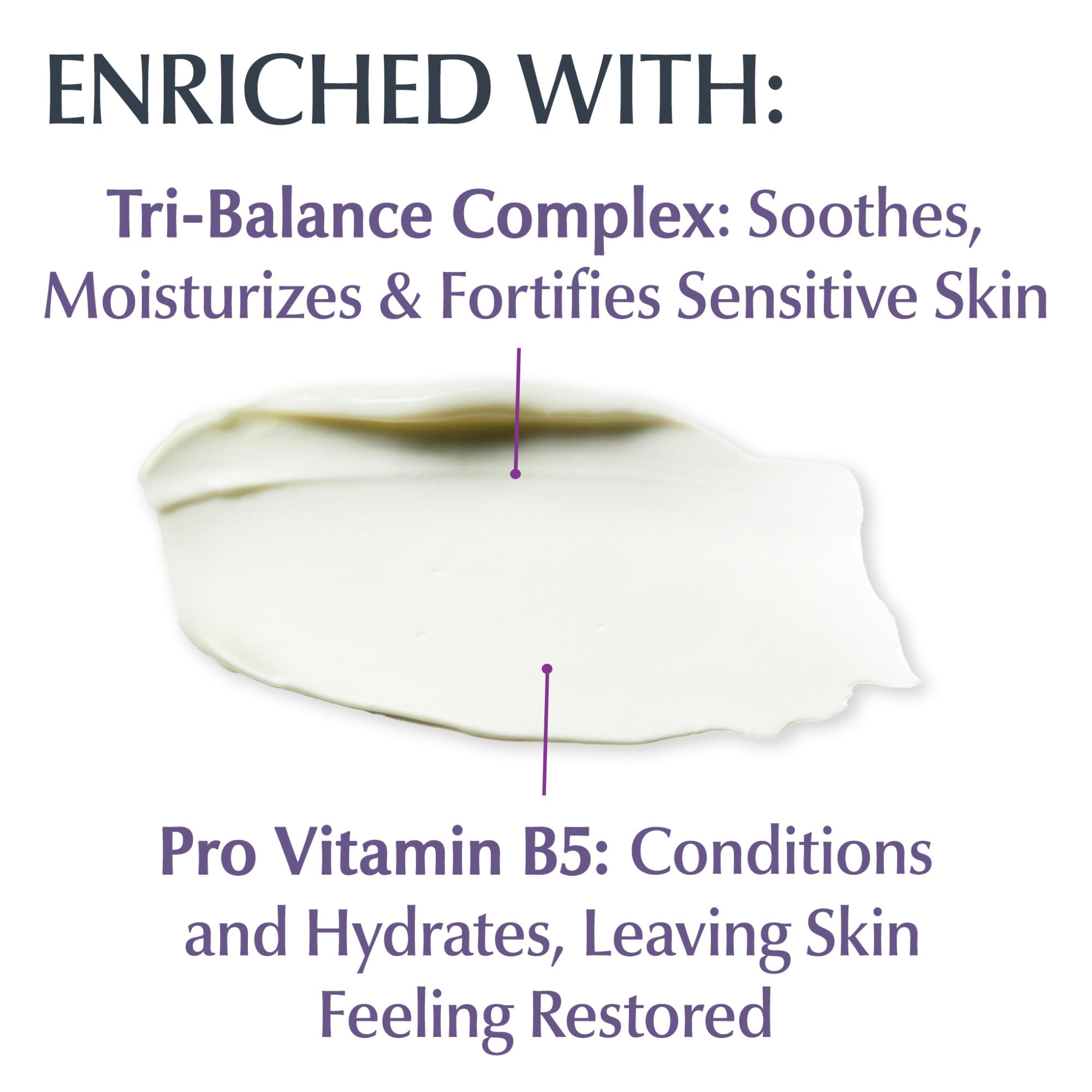 Application on hand demonstrating Eucerin cream spreadability and comfortable finish
