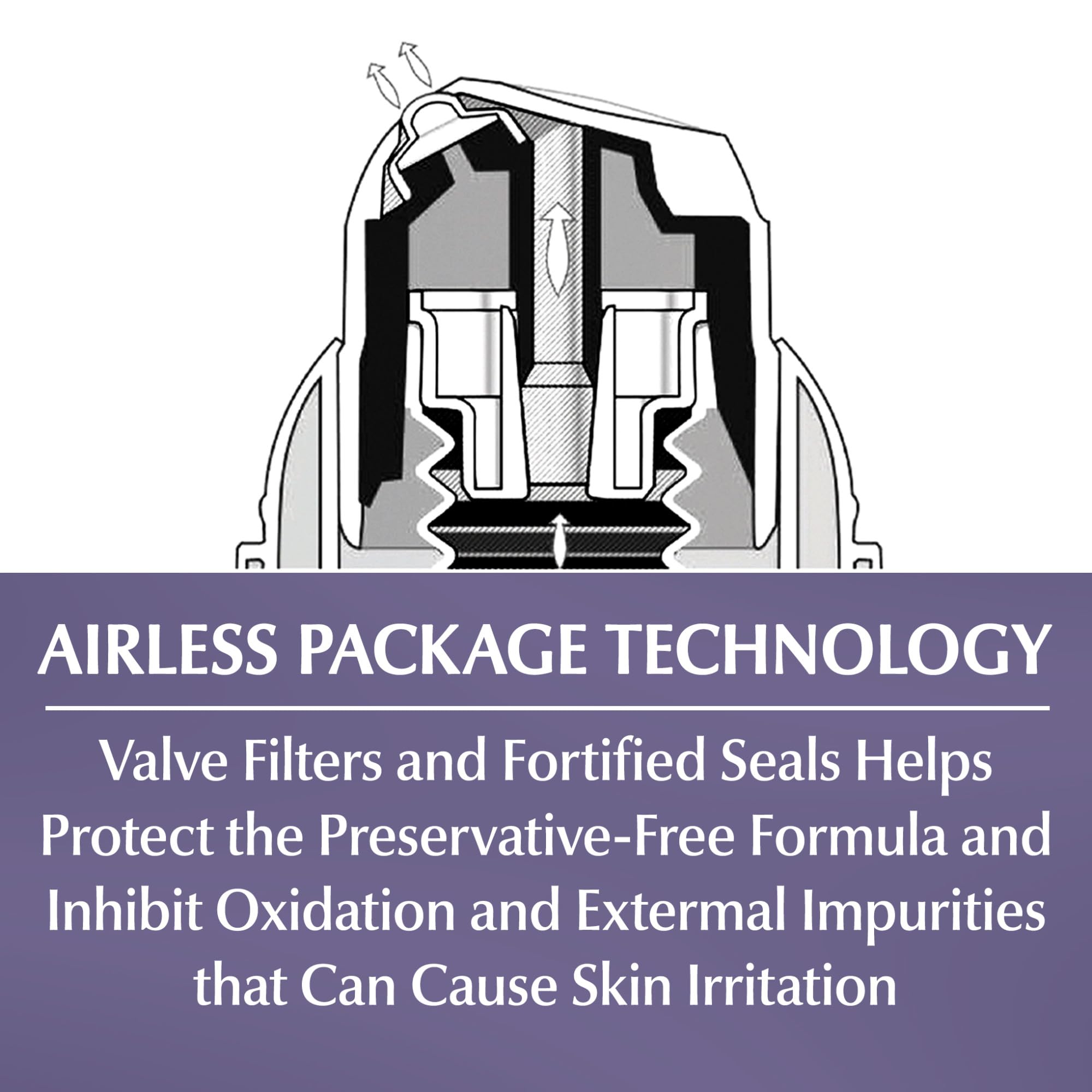 Non-comedogenic graphic with Eucerin logo to indicate won’t clog pores benefit