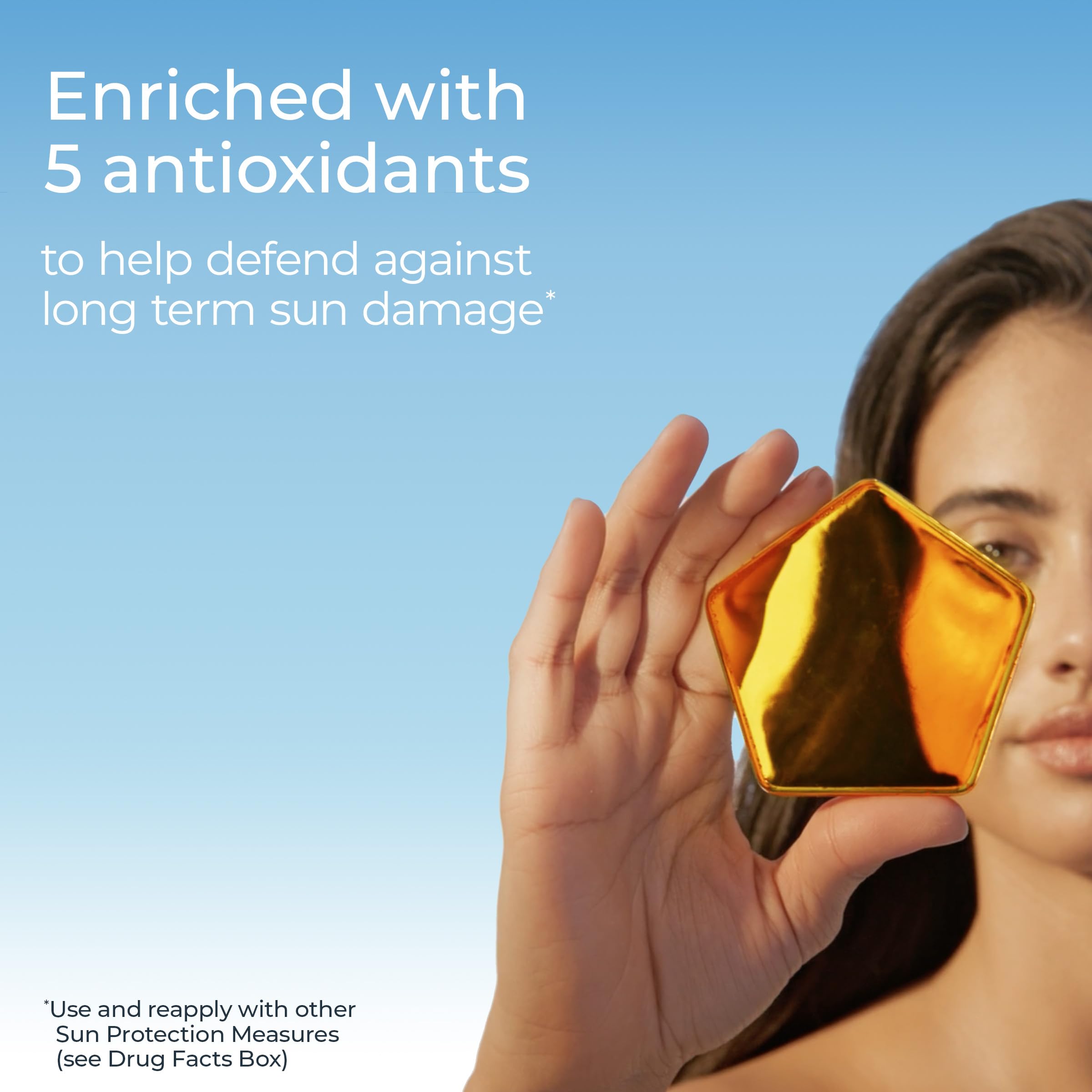 Eucerin nozzle close-up for easy spray application benefit