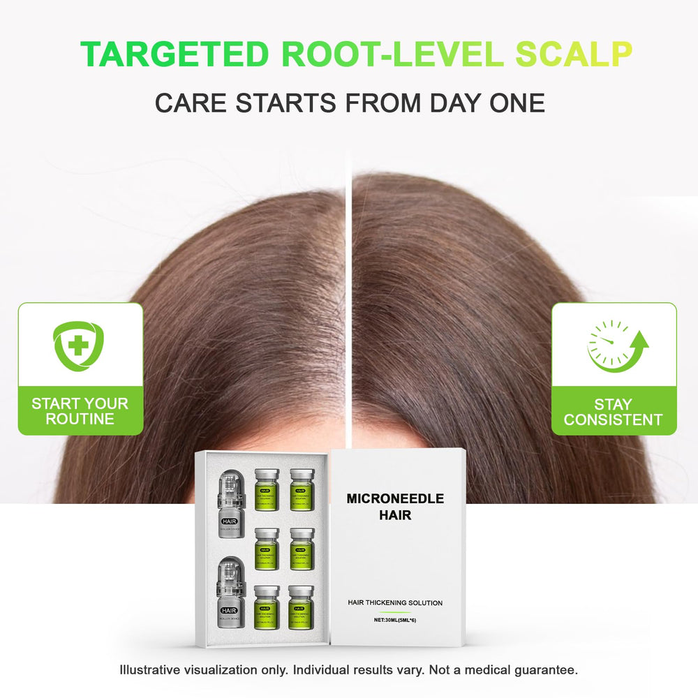 EUDORA SIÀGE applicator nozzle detail for precise scalp placement benefit: accurate delivery