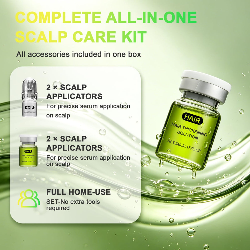 EUDORA SIÀGE opened kit arranged with ampoules and applicator for ready-to-use convenience