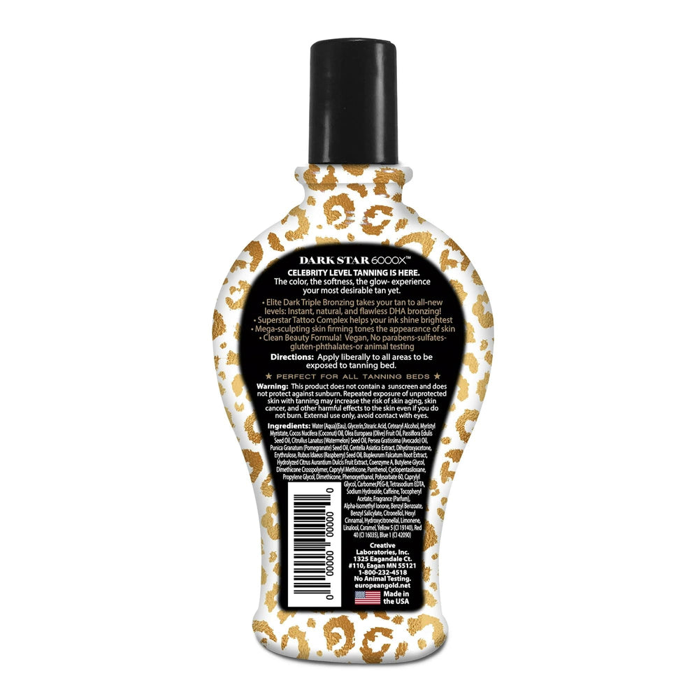 European Gold lotion texture close-up showing smooth, fast-absorbing emulsion