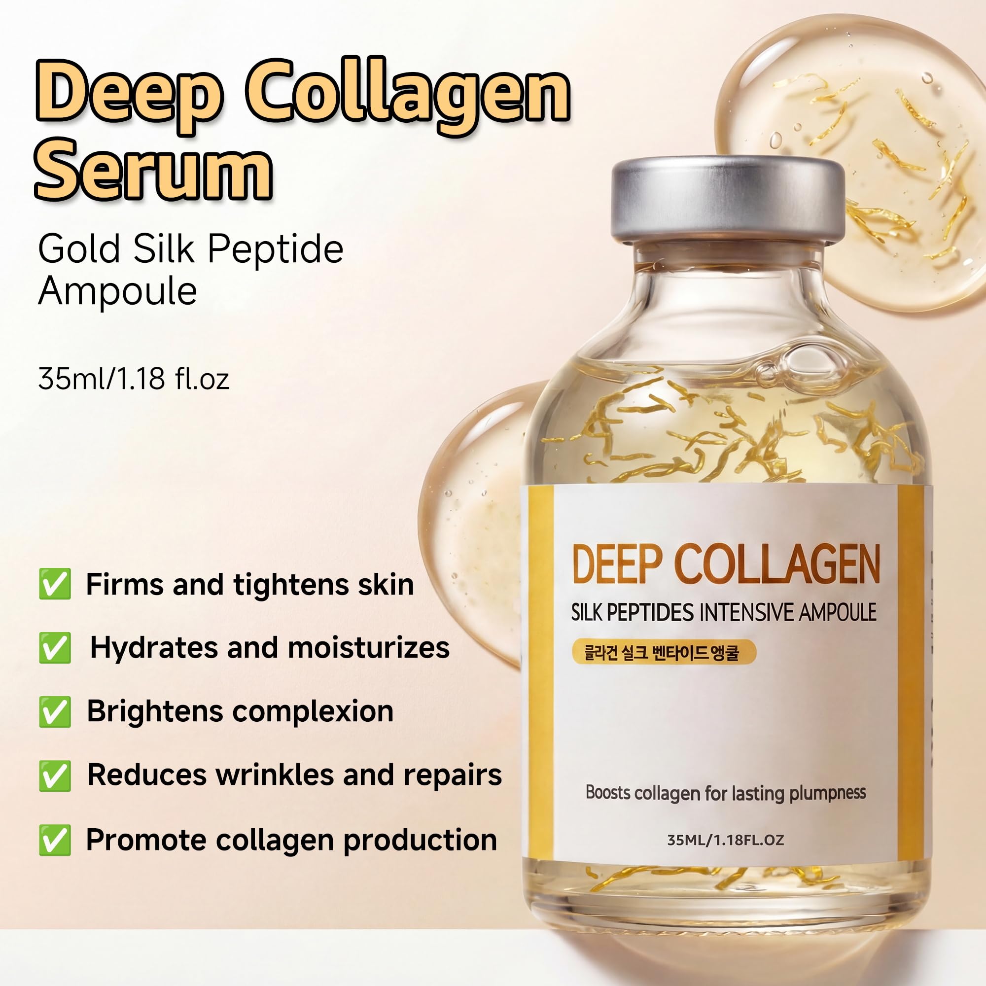 Eustofeyce serum applied on hand showing lightweight feel and quick absorption