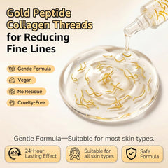 Eustofeyce ingredient label detail featuring peptides and hydration benefits