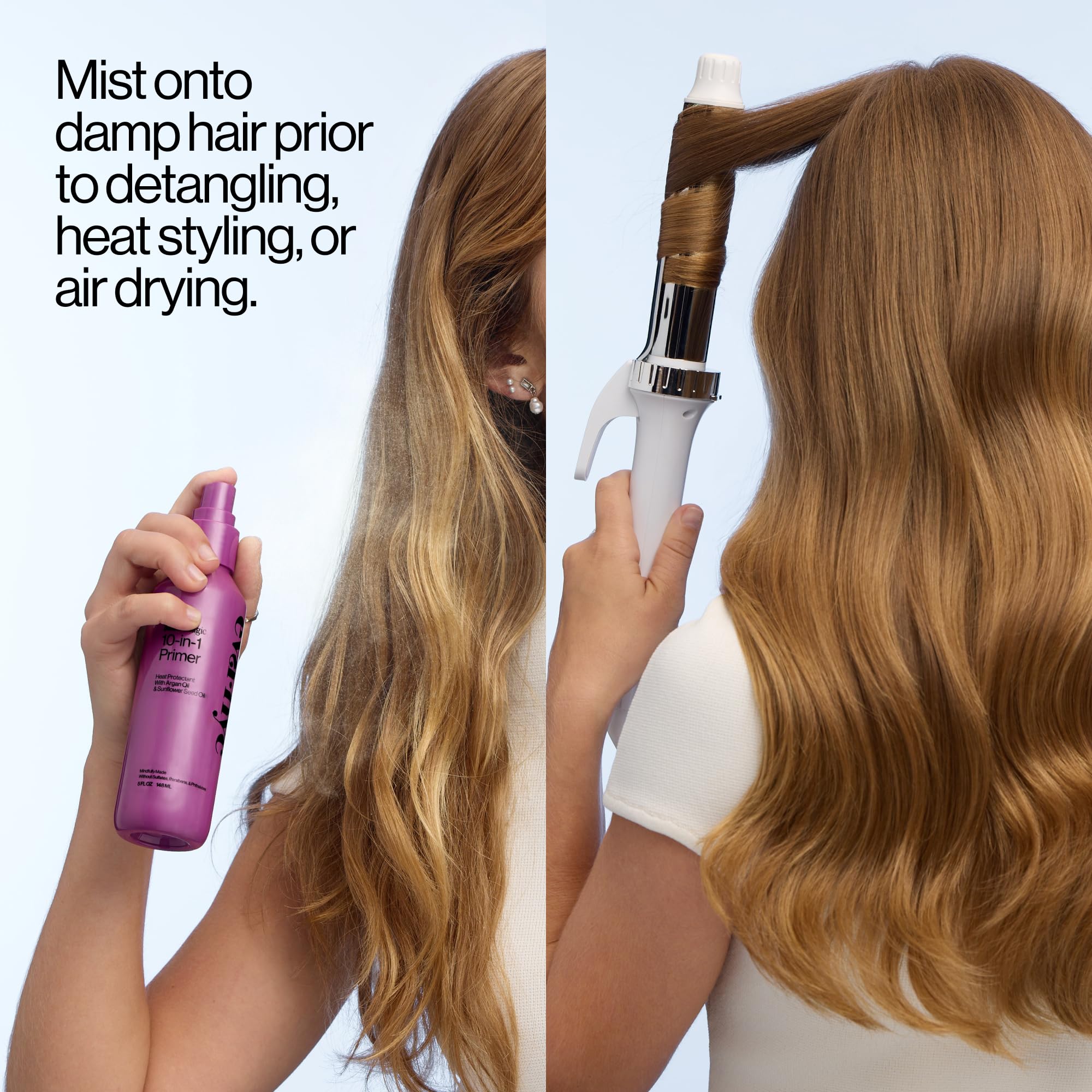 EVA·NYC texture on fine hair after mist for reduced frizz and shine