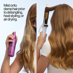 EVA·NYC texture on fine hair after mist for reduced frizz and shine
