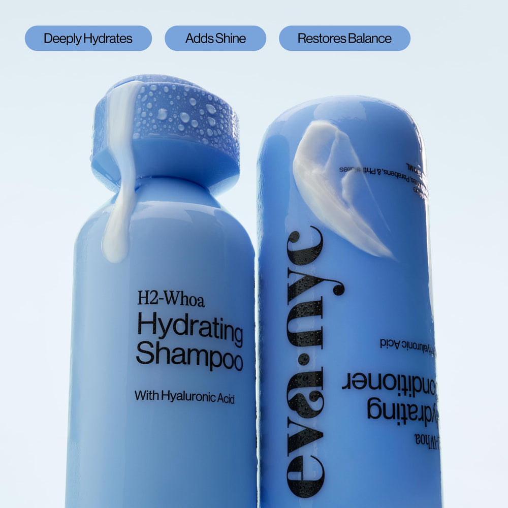 Eva NYC ingredients and jasmine notes imagery emphasizing calming scent benefit