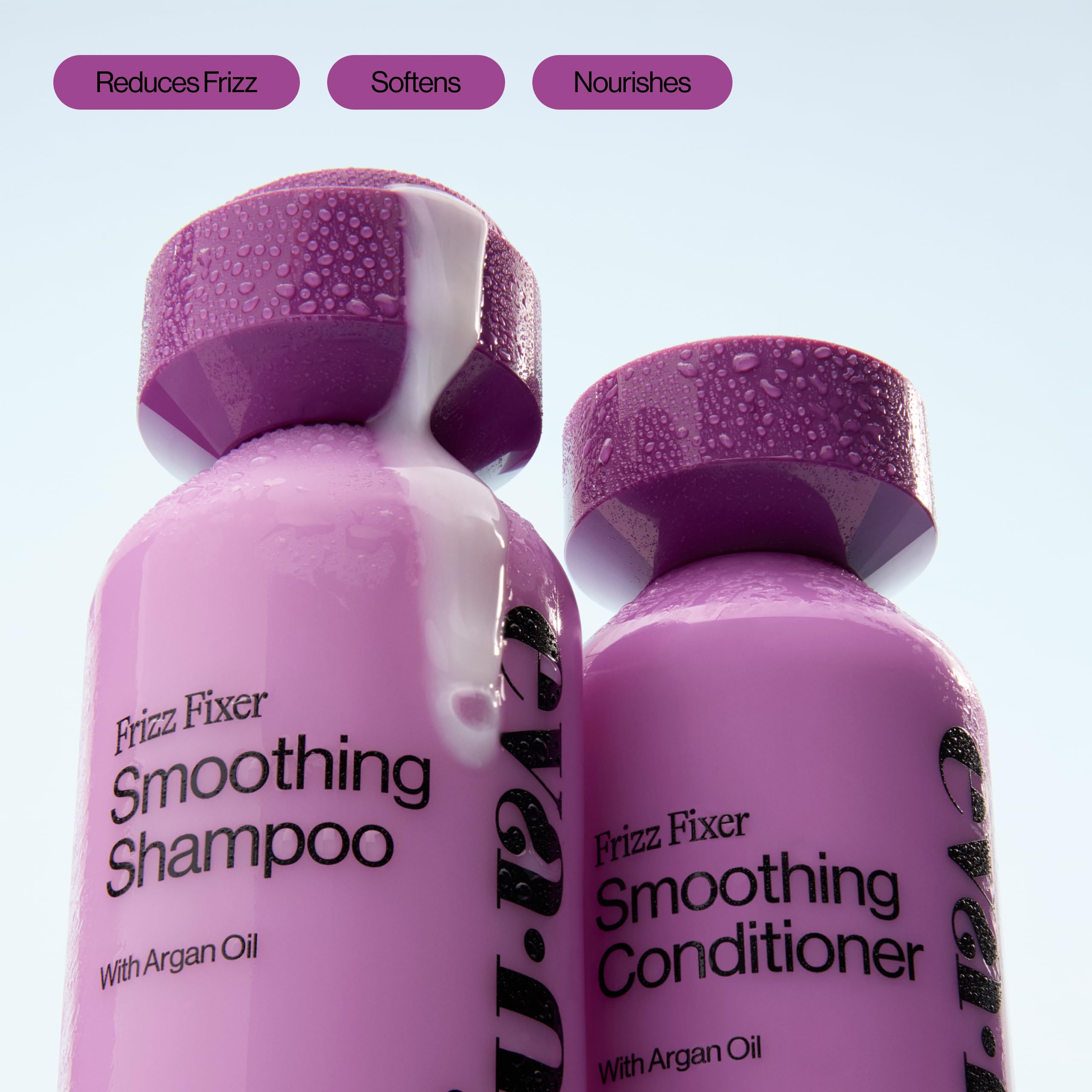 EVA·NYC two 10 fl oz bottles side-by-side for size comparison benefit