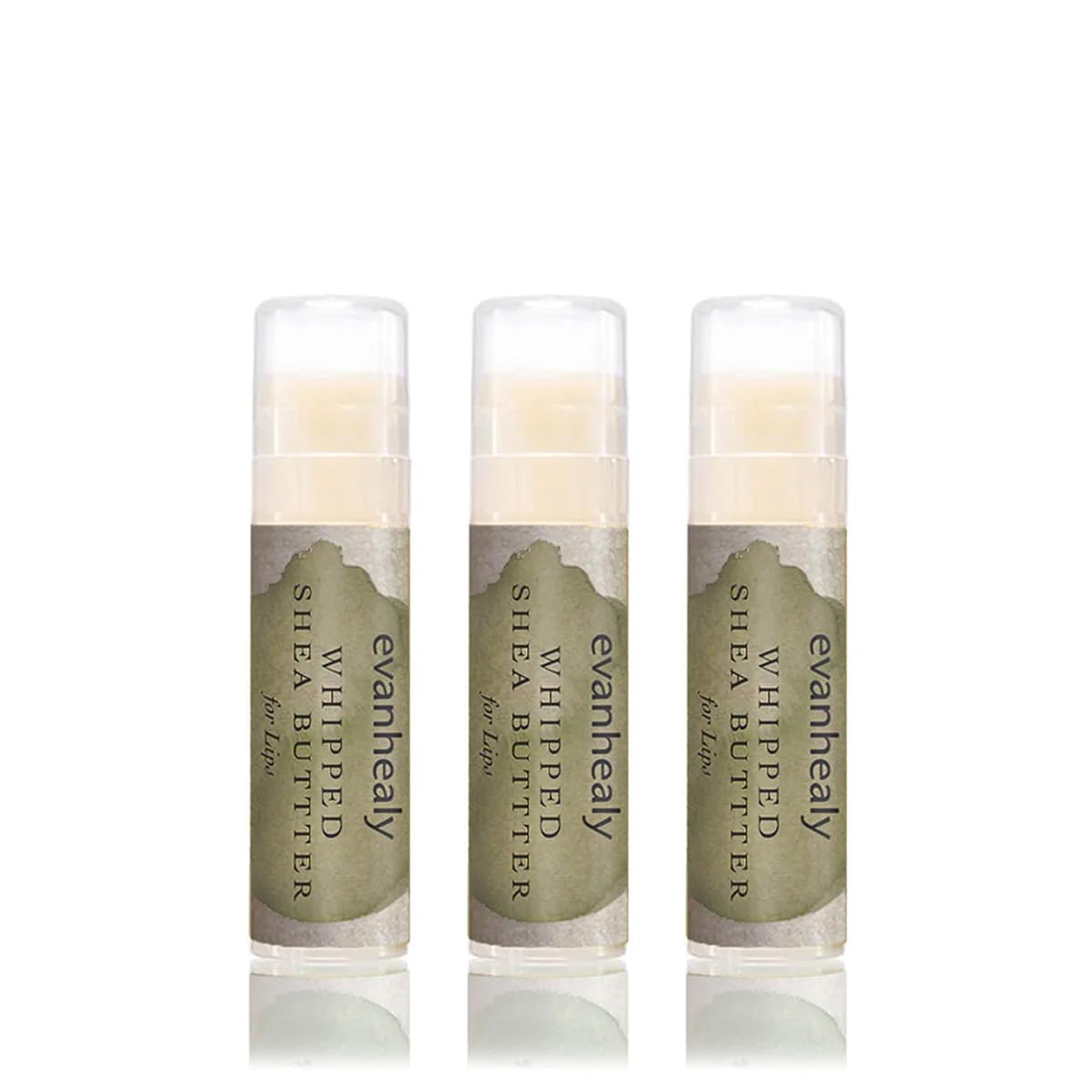 evanhealy front packaging showing three lip balm sticks for portable hydration