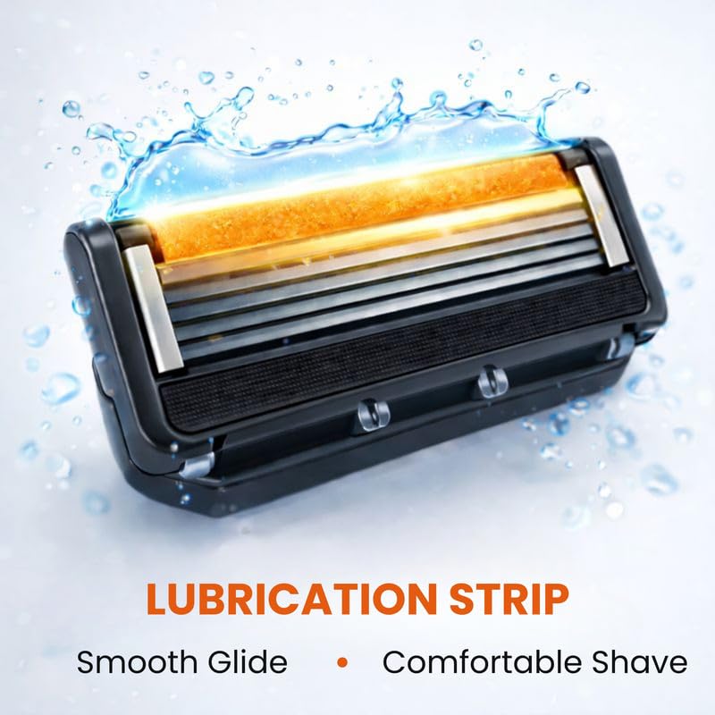 Evapure lubrication strip detail improving glide and comfort