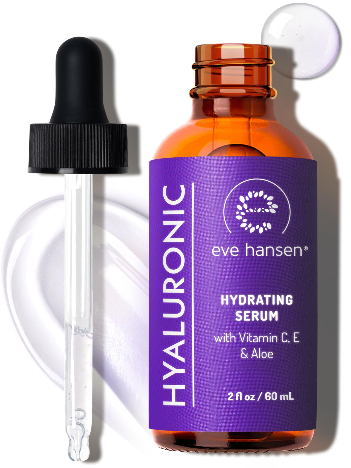 Eve Hansen front packaging bottle showing clean label and size