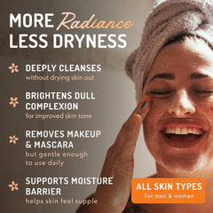 Eve Hansen pump dispensing gel into hand for easy daily use benefit