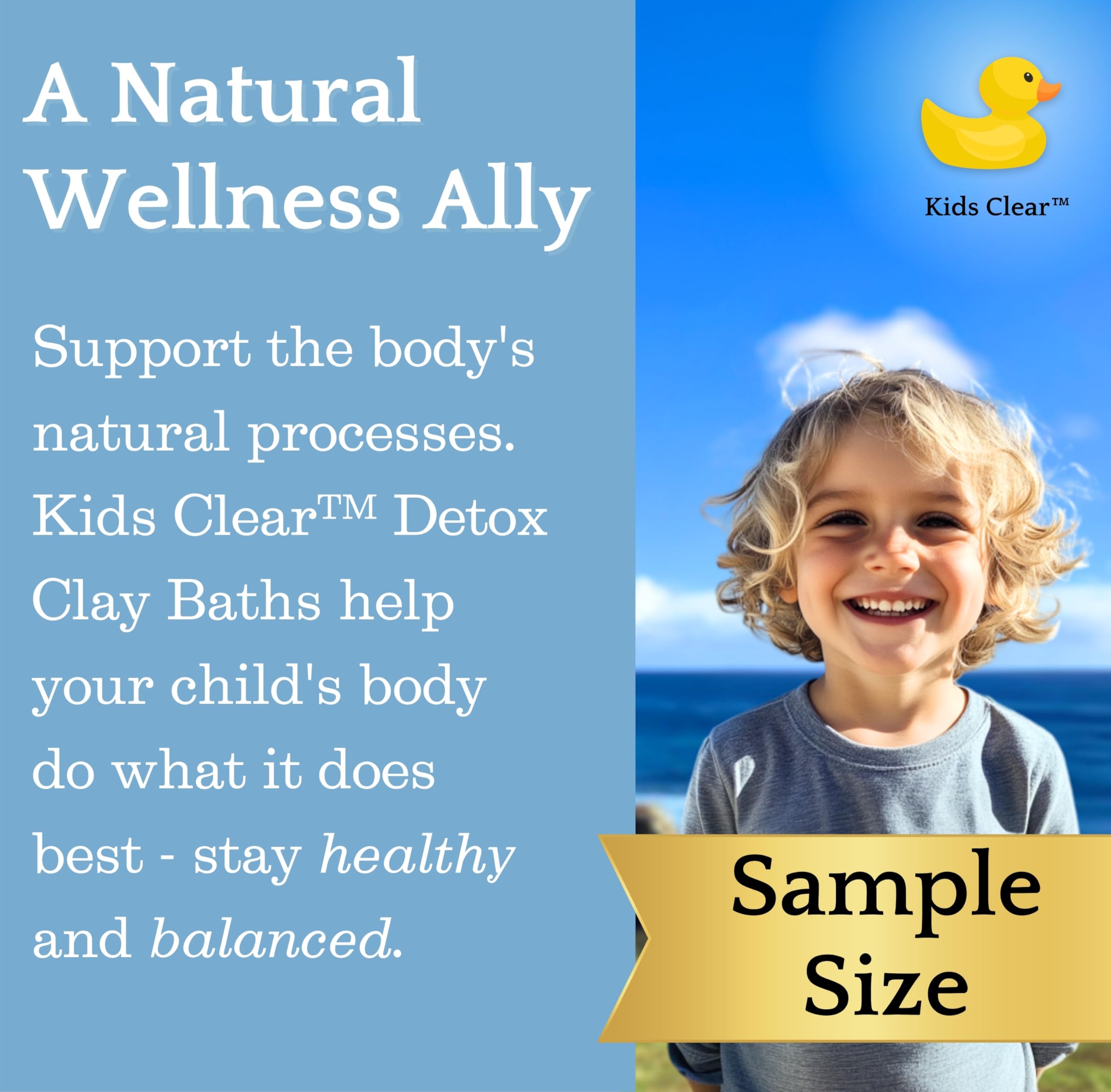 EvenbetterNow kids having a supervised gentle clay bath showcasing soothing soak benefit