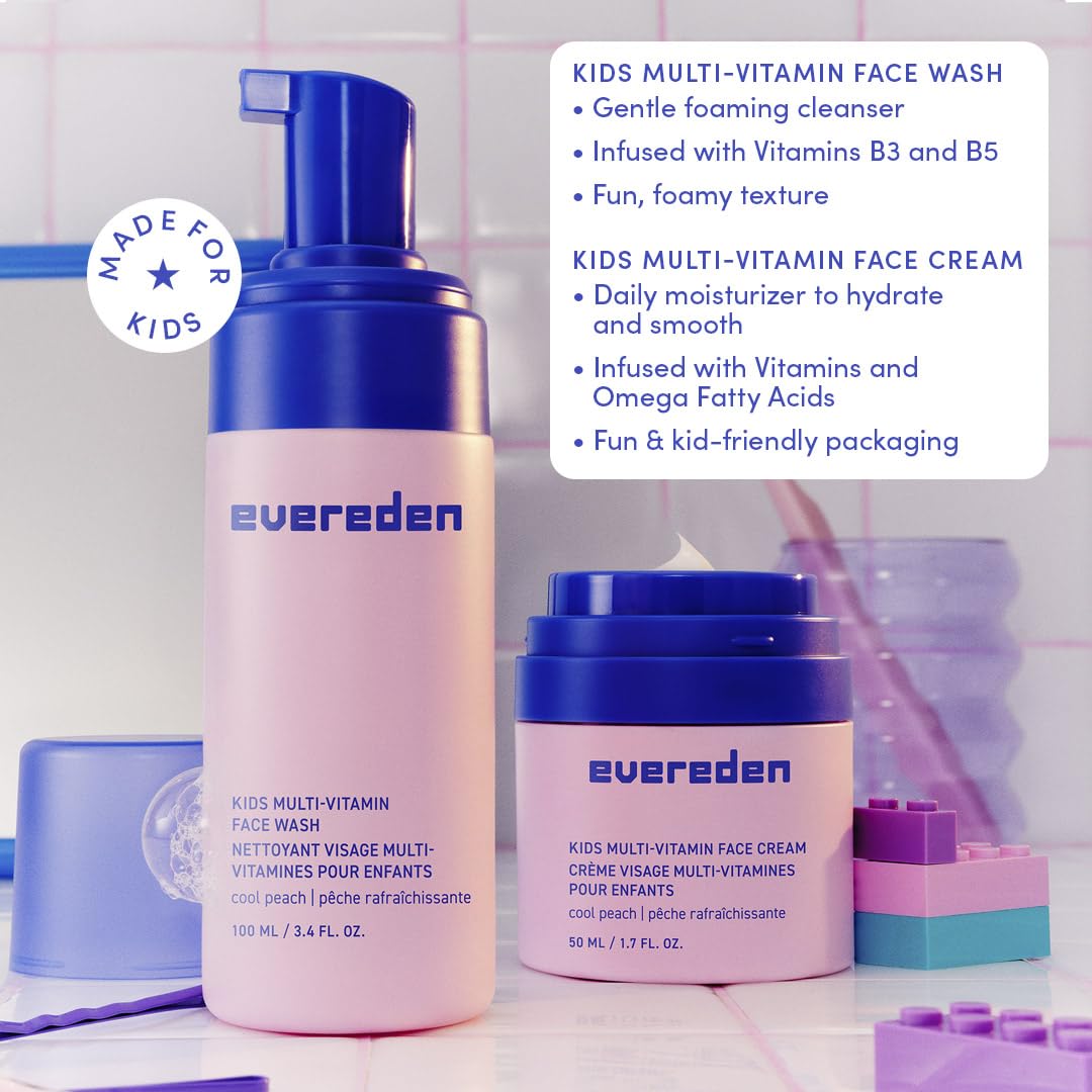 Evereden body wash foam texture demonstrating soft, kid-friendly cleansing