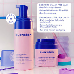 Evereden body wash foam texture demonstrating soft, kid-friendly cleansing