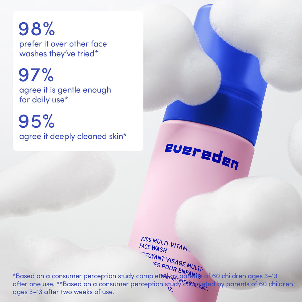 Evereden family using wash at sink demonstrating safe everyday use