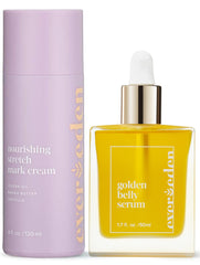 Evereden front packaging of belly set showing calm design and product benefits