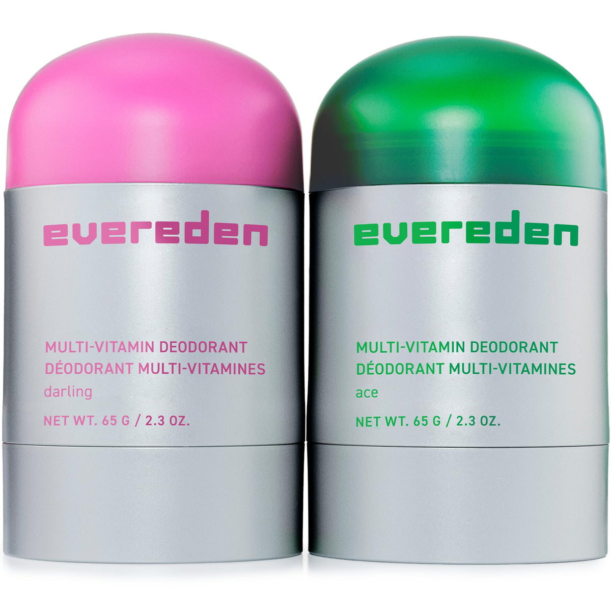 Evereden front packaging showing two-stick set and benefits