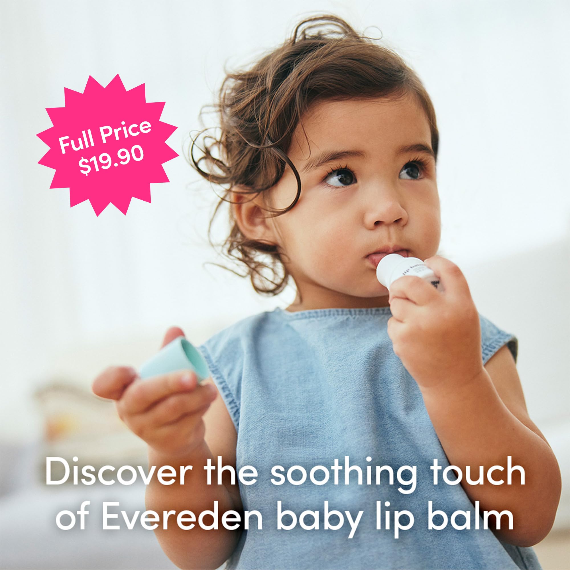 Evereden ingredient label showing clean formula and safety benefit