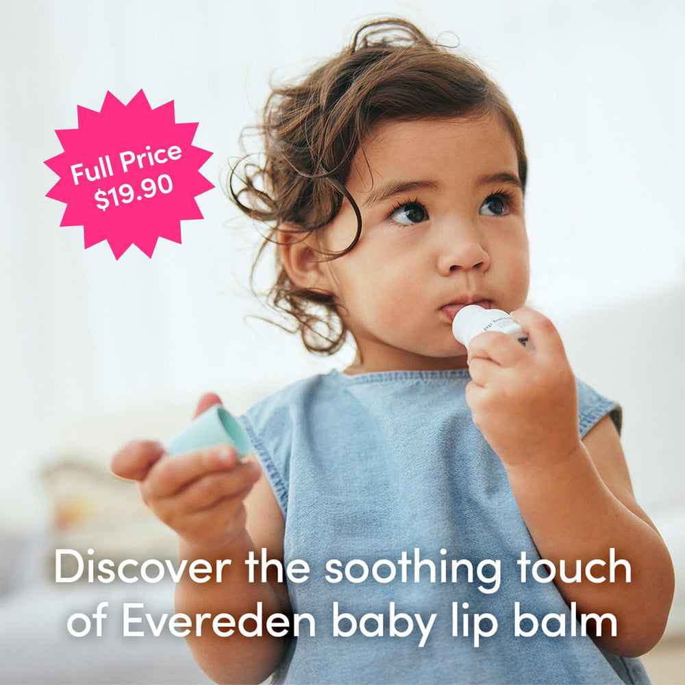 Evereden ingredient label showing clean formula and safety benefit