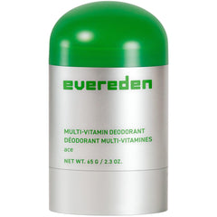 Evereden deodorant front packaging showing product and label benefits