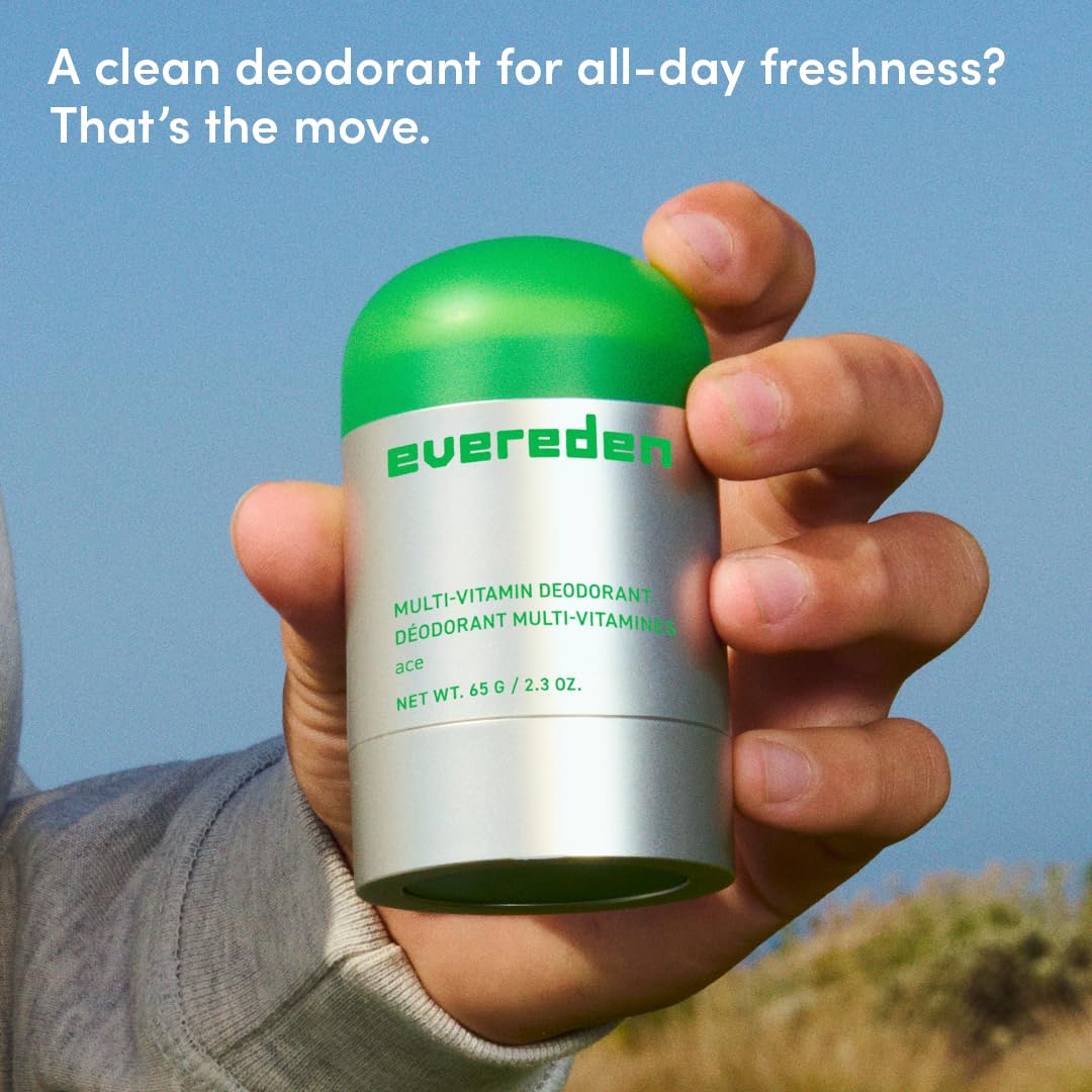 Evereden product label with ingredient list visible for parents
